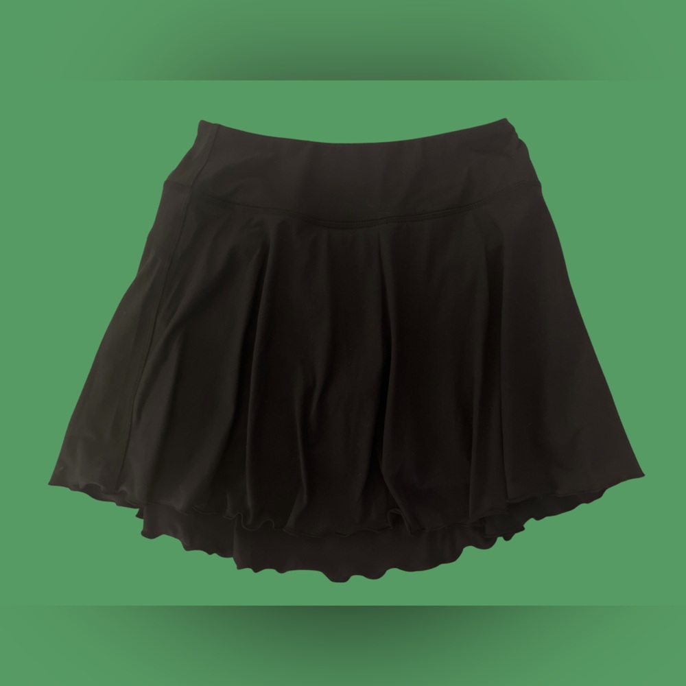 By Gottex Small Tennis Skirt - Black - NWT